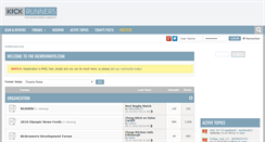 Desktop Screenshot of kickrunners.com